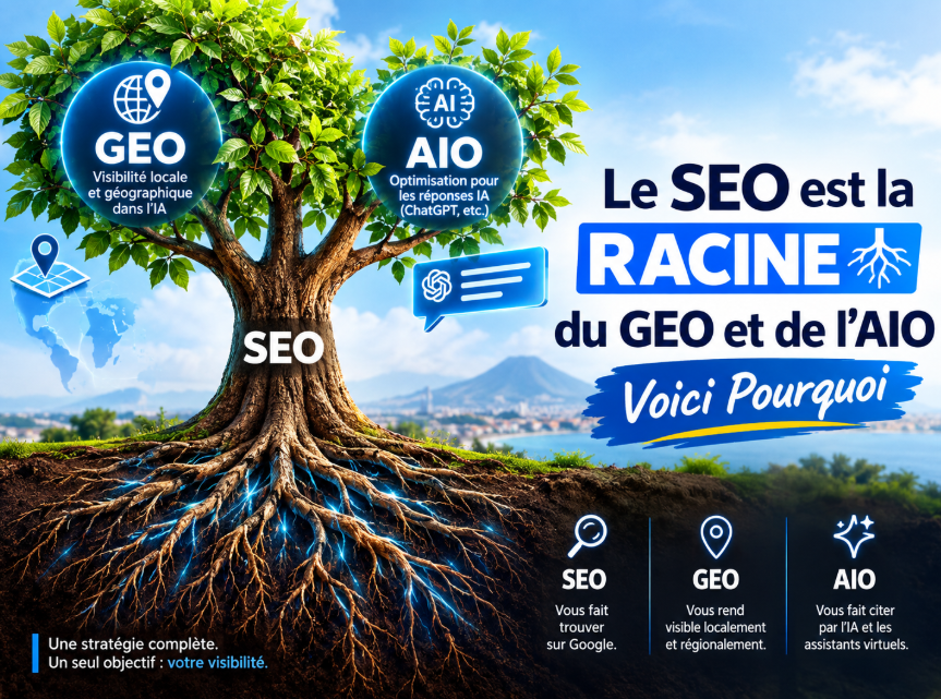 Le SEO Est la Racine du GEO et de l'AIO | Georges Godwe